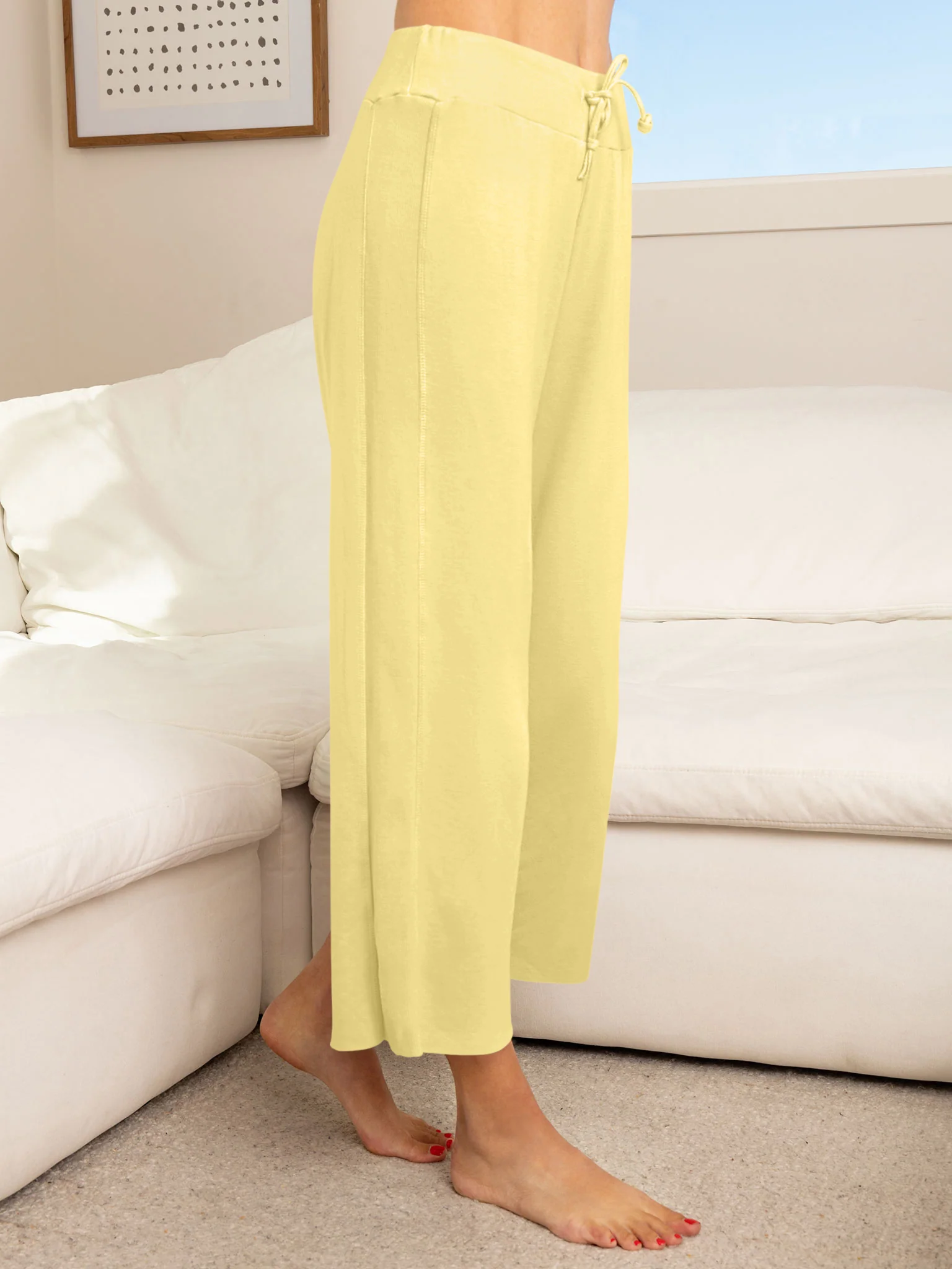 Lush Fleece Cropped Pant - Image 9